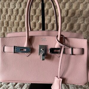 Chic Pink Satchel Bag